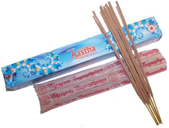 Сатья благовония пыльцовые  Аастха, 30г.  Satya Aastha.