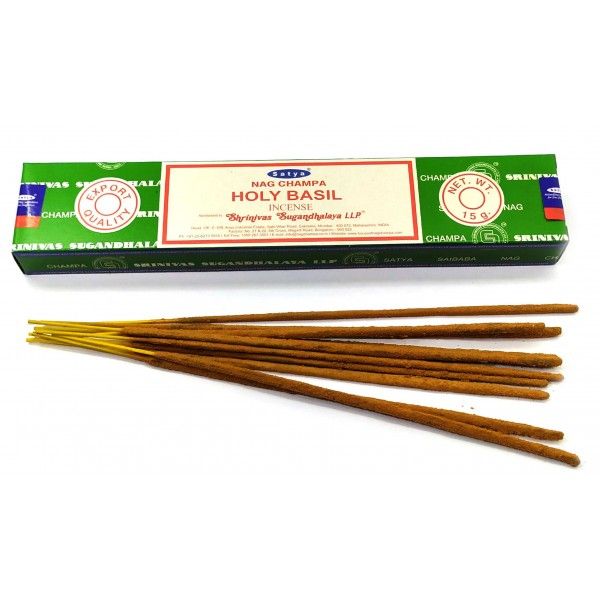 Благовоние Священный базилик (Holy Basil incense sticks) Satya | Сатья 15г
