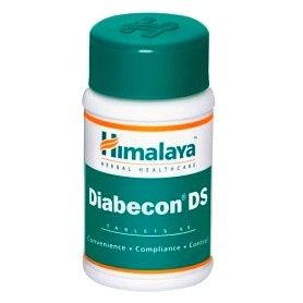 Диaбикон ДС от диабета, Хималая, 60шт. в упаковке Diаbecon DS Himalaya.