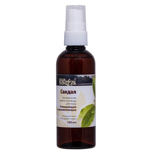 Цветочная вода Сандал, Ааша Хербалс, 100мл. Aasha Herbals.