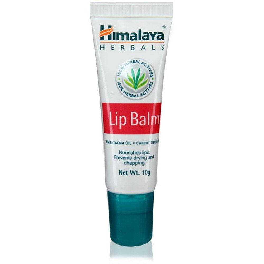 ЛИП БАЛМ аюрведический бальзам для губ Хималайя, 10г. в тубе LIP BALM Himalaya lip balm..