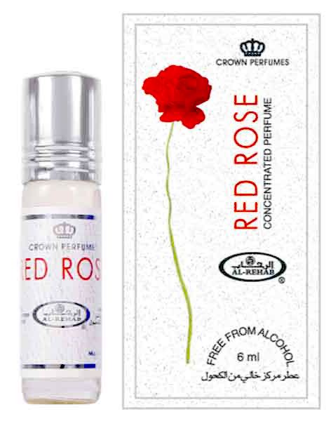 Арабские масляные духи "Red rose" Al Rehab 6ml