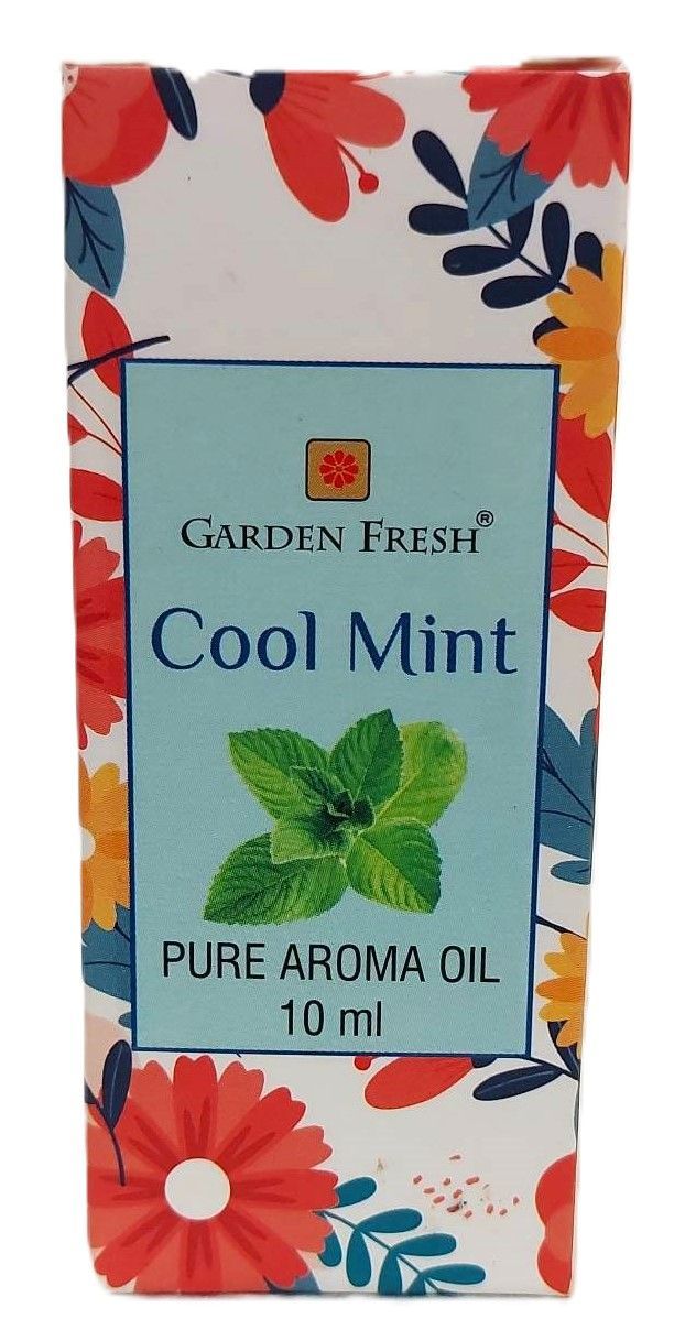 Ароматическое масло Холодная Мята,10мл. Natural Aroma Oil Cool Mint, Garden Fresh.