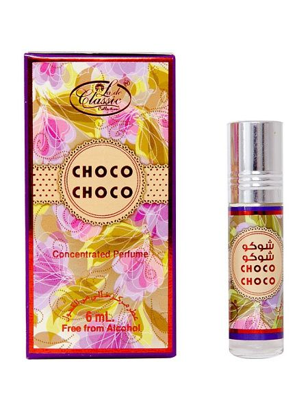 Арабские масляные духи Al Rehab Choco, 6мл