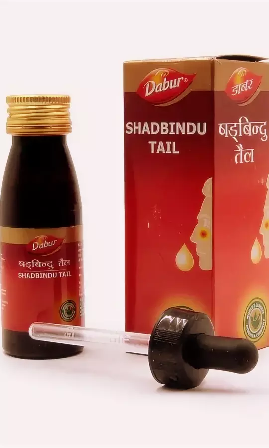 Шадбинду масляные капли, Дабур, 50 мл. Shadbindu Tail Dabur.