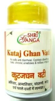 Кутадж Гхан Вати 150 доз 50 г Шри Ганга Kutaj Ghan Vati Shri Ganga