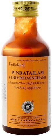 Пинда Тайлам Коттакал, для лечения суставов, 200мл. Pindatailam Kottakal 200 ml