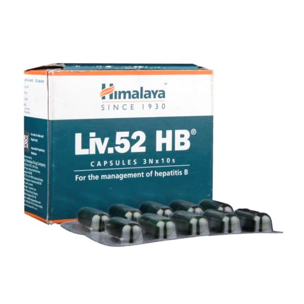 Лив.52 HB от гепатита В, Хималая, 30шт. в уп. Liv52 HB Himalaya.