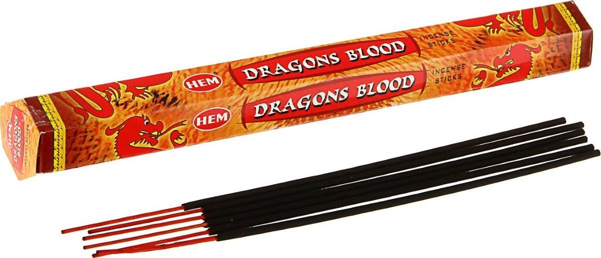 Кровь Дракона благовония, Хем, 20шт.в уп. Dragon Blood Hem.