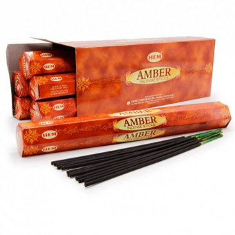 Амбер благовония, Хем, 20шт.в уп. Amber Hem.
