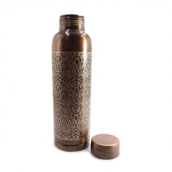 Медная бутылка для настаивания  воды 1000ml