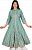Женская туника-платье Anarkali из вискозы с цветочным принтом L, XL
