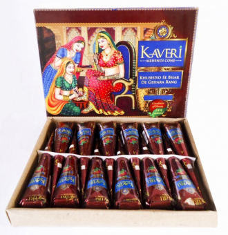 Кавери хна  конус мехенди натуральная  25г. Kaveri