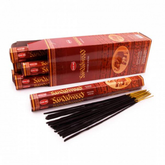 Сандаловое дерево, благовония, Хем, 20шт. в уп. Sandalwood Hem.