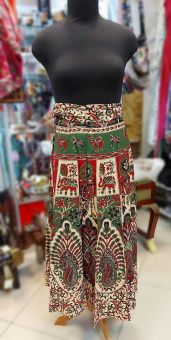 Юбка с запахом, хлопок 100%, free size.