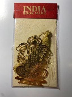 Закладка для книги "Ганеша" латунь