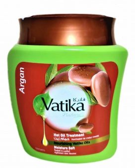 Дабур Ватика маска для волос с маслом Арганы, 500г.