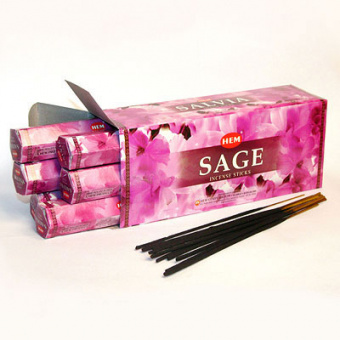 Шалфей благовония, Хем, 20шт.в уп., Sage Hem.