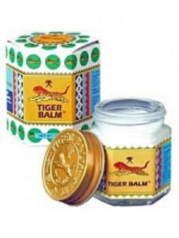 Тигровый бальзам белый, охлаждающий, Хавпар, 21г.  White Tiger balm Hawpar.
