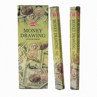Денежные благовония 20шт.в уп. Money Drawing Hem.