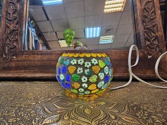 Лампа, светильник 10х6 см. Индия