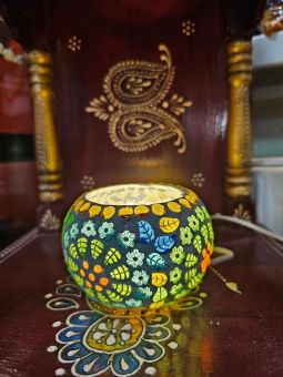 Лампа, светильник 10х6 см. Индия