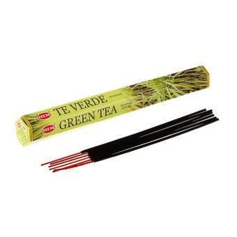 Зелёный чай благовония, Хем, 20шт.в уп. Green Tea Hem.